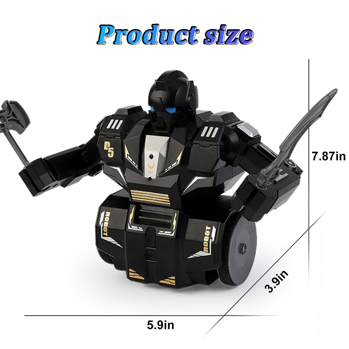 BEEPRINCESS Remote Control Robot Combat Set, 2-Player Remote Control Battle Robots Toys for Kids & Family & Parent-child, LED Lights & Sound Effects, Electronic Fighting Game with Wireless Controller