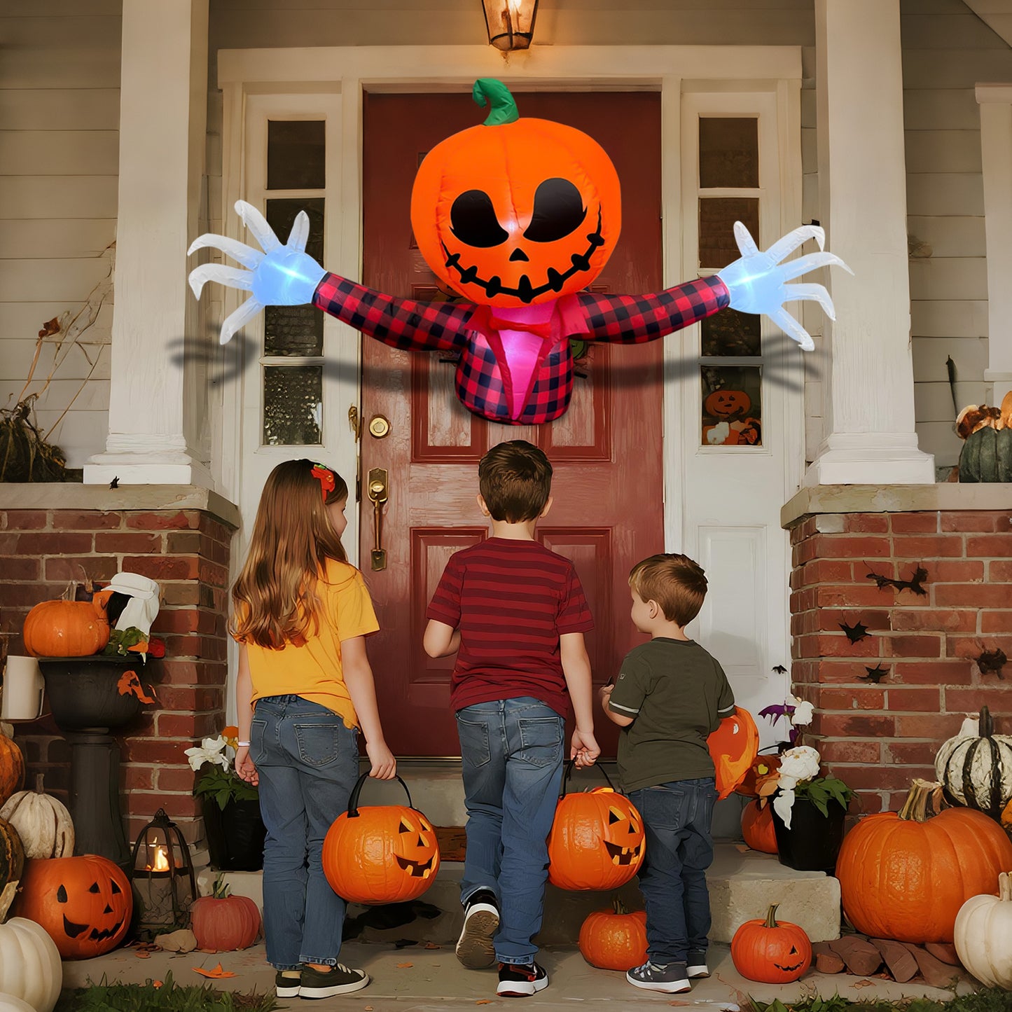 BeePrincess Halloween Inflatables, Blow Up Yard Decorations for Front Yard Lawn Garden Decor