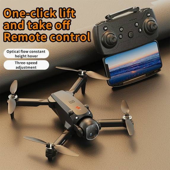 BEEPRINCESS Drone with Camera for Adults Kids, VR Glasses, Brushless Motor and Cool LED Lights, RC Quadcopter with 2 Modular Batteries
