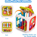 BEEPRINCESS 7-in-1 Baby Sensory Montessori Toys for 1 Year Old, Toddler Toys for 1 2 Year Old Boys Girls Birthday Gifts, Baby Toys 6 to 12 Months, Multifunction Learning Education Preschool Toys