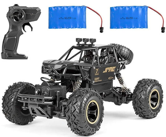 BEEPRINCESS RC Cars Car 1:16 Scale All Terrain Off Road Monster Truck 4WD Electric Vehicle, 2 Batteries for 40 Minutes Running Time