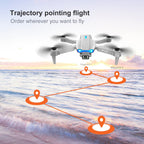BEEPRINCESS Drone with 4K HD Dual Camera for Adults Kids, RC Quadcopter with 2 Modular 1800mAh Batteries for 30 Mins Long Flight (Gray)