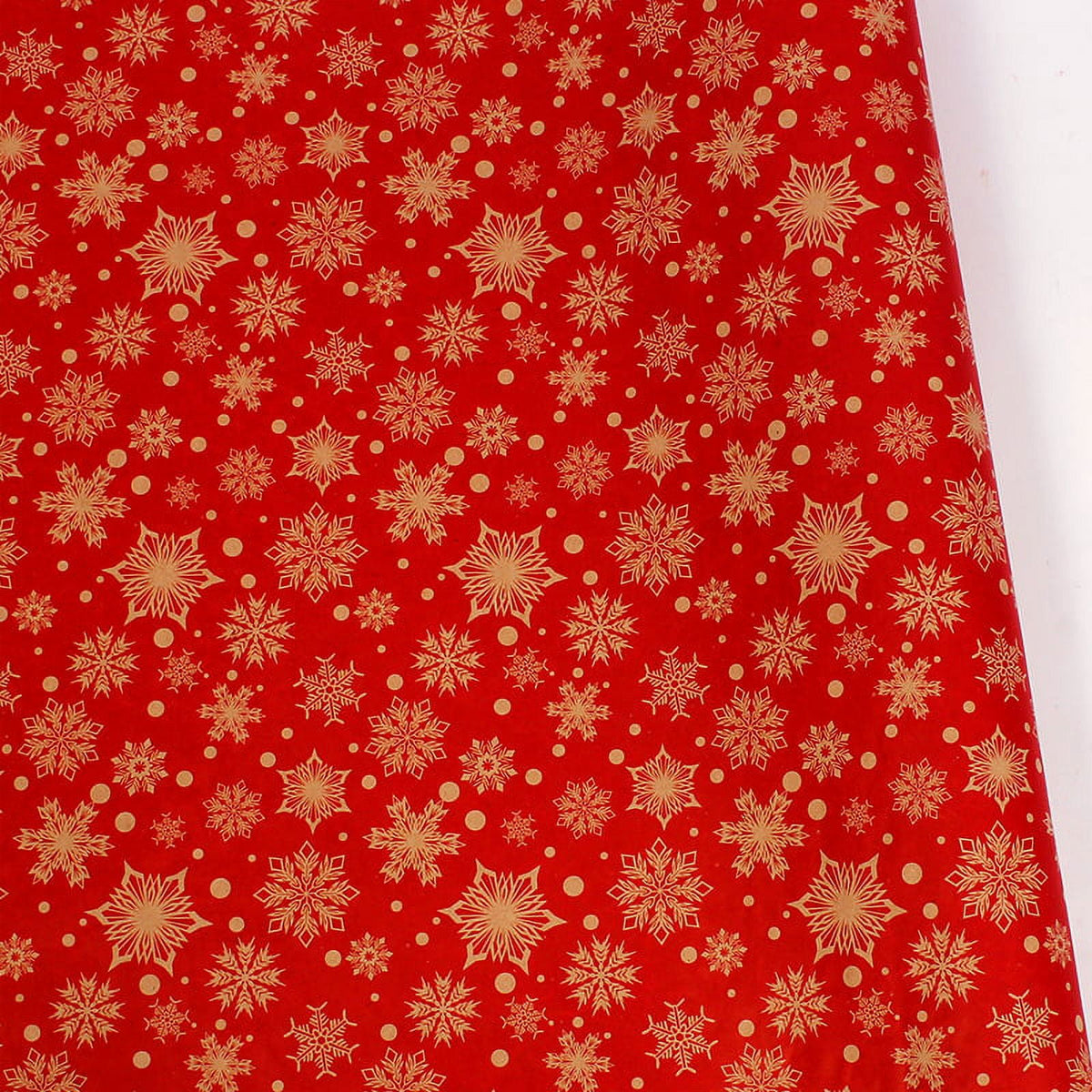 Christmas Wrapping Paper, Holiday Wrapping Paper, 9 Pack Brown Kraft Paper, Snow, Christmas Tree, Snowman, Lantern and Color Elk (9-Sheets, 30" x 20")